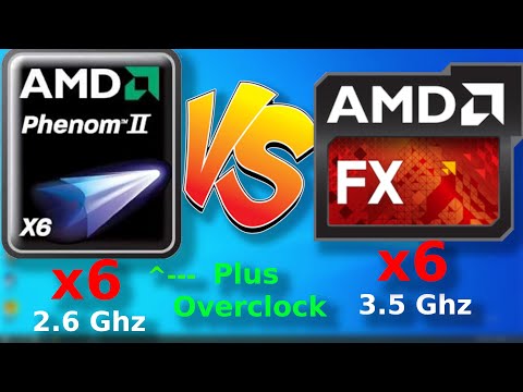 Is Slower Faster? Phenom II 1035T vs FX-6300 plus Overclocked Phenom. Hexa-cores
