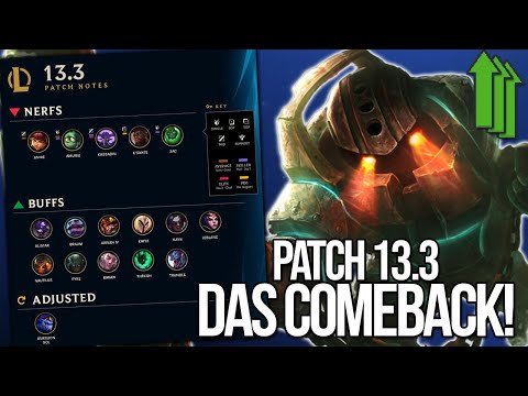 Das Comeback der Melee Supports! | Riot BUFFT sie ALLE! | Patch Notes Rundown 13.3 von Johnny