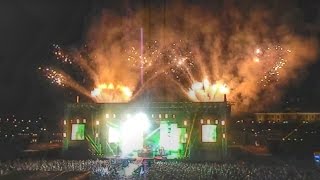 SILBERMOND - Dresden 27.08.16 - Feuerwerk und Verabschiedung vom Publikum