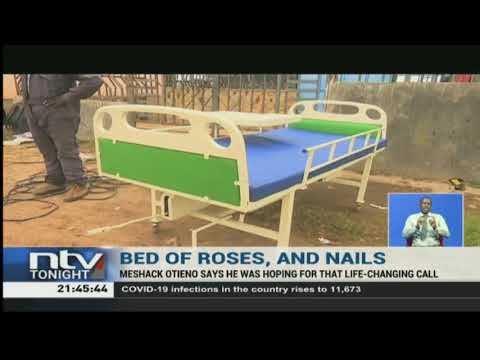 2 Artisans contracted by govt to design, produce and supply hospital beds