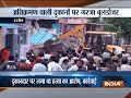 Shops outside Ujjain's Mahakal temple removed