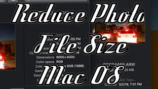 How To Reduce Image File Size On Mac