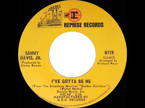 1969 HITS ARCHIVE: I’ve Gotta Be Me - Sammy Davis, Jr. (mono 45--#1 A/C)