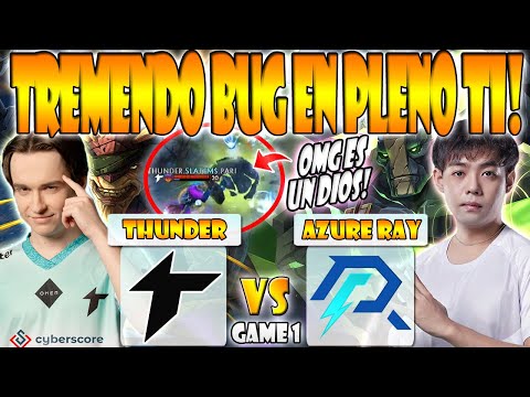 THUNDER AWAKEN VS AZURE RAY BO2[GAME 1]KNIGHT, SLATEMS VS SOMNUS, FY -THE INTERNATIONAL 12-2023-DOTA