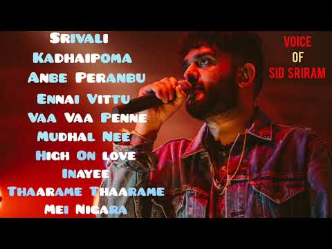Sid Sriram Songs | Valentine's day Hits | Tamil Love Songs | Voice of Sid-Sriram