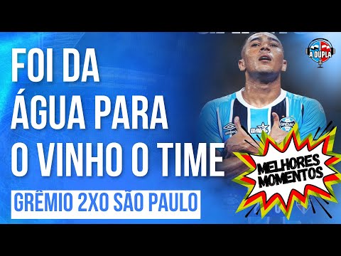 🔵⚫️ Grêmio 2x0 São Paulo: Vitória gigante rumo a Libertadores | Tem 9 e tem 7! | Melhores momentos