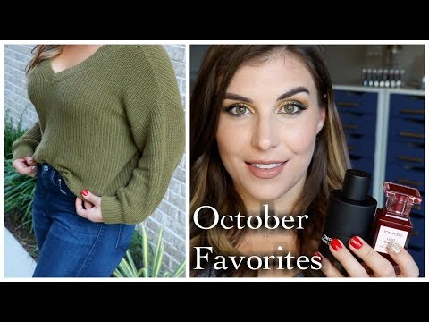 October Favorites: Beauty & Fall Fashion | Bailey B. Video