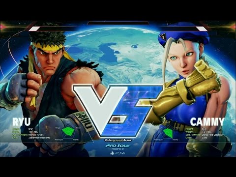 Tokido (Ryu) vs K-Brad (Cammy) - Top 8 - CPT NA Finals