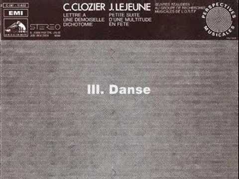 Jacques Lejeune - Petite Suite (1970)