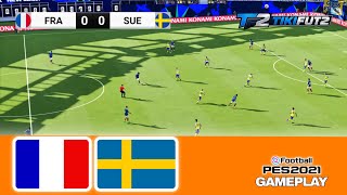 Francia vs Suecia | Gameplay PES 2021 | Mundial 2026 Francia vs Suecia | Gameplay PES 2021 | Mundial 2026