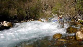 preview picture of video 'Kayaking Kotsalos river. Konidis @ Chomori Gorge'