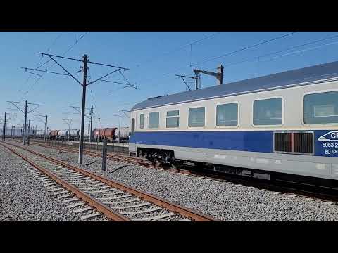 Blaj: IR 1734 train (Cluj Napoca - Bucureşti Nord)