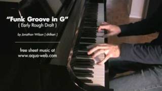 Piano Funk Groove in G