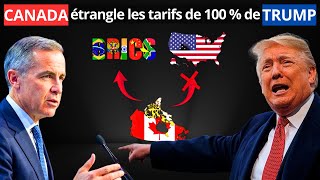 Après les tarifs de Trump à 100 %, le CANADA rejoint les BRICS et s’aligne avec la Chine (choc)