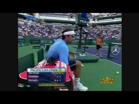 Roger Federer vs Olivier Rochus