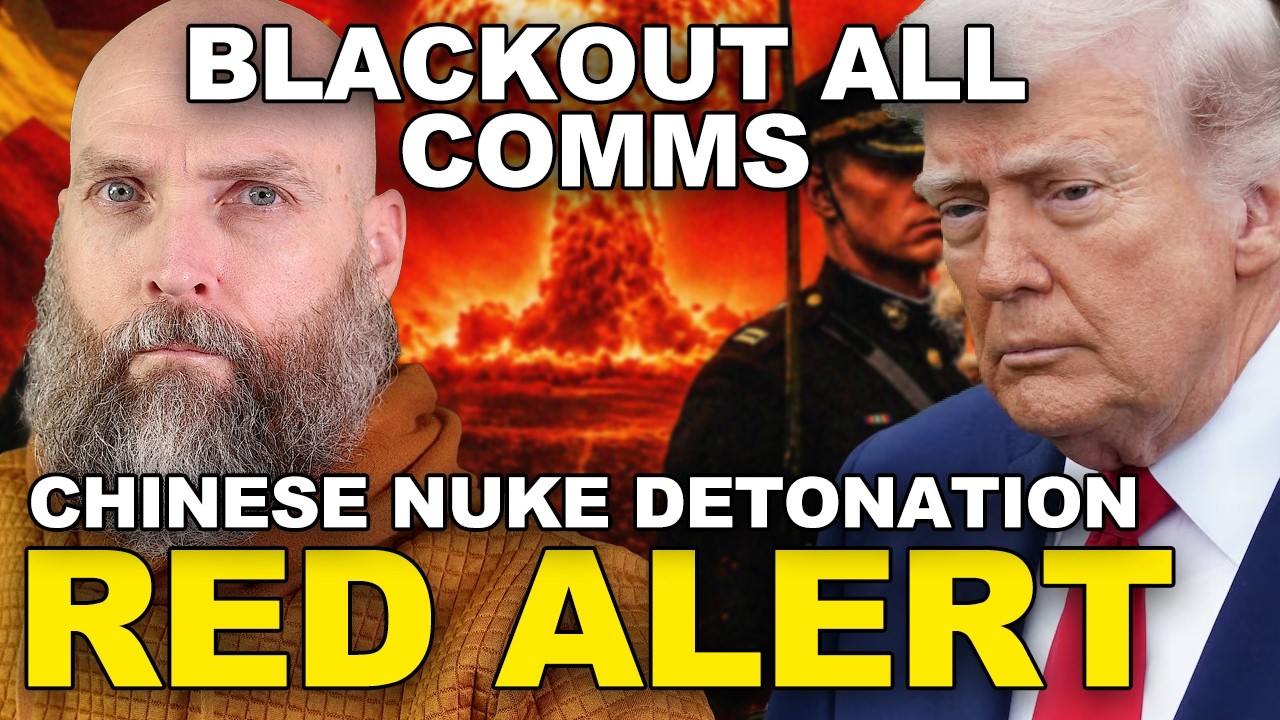 ⚠️RED ALERT⚠️MILITARY OUT OF SERVICE⚠️CHINESE NUKE DETONATION⚠️BLACKOUTS WILL SPREAD NATIONWIDE⚠️