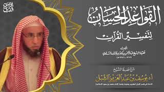 صورة قواعد التفسير | القاعدة 8 | طريقة القرآن في تقرير المعاد