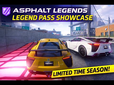 Asphalt Legends Gameplay – Legend Pass Showcase | Limited Time Season