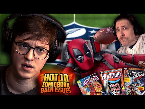 Deadpool Wins the Super Bowl!? ? | Hot10 Comic Book Back Issues ft.  @GemMintCollectibles