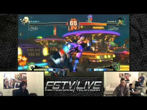 Ricky Ortiz (Rufus) vs Kim1234 (Bison) SSF4 AE 2012 FGTV
