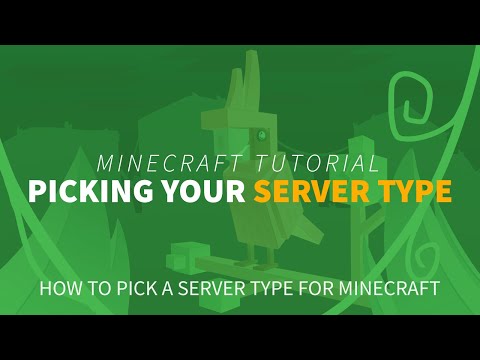 How to Pick a Server Type for Minecraft