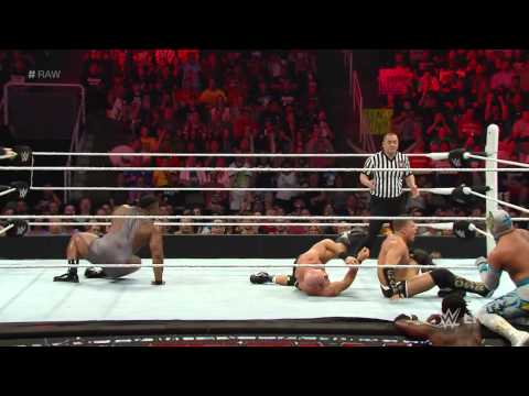 Big E & Kofi Kingston & Lucha Dragons vs. Cesaro & Kidd & The Ascension: Raw, March 30, 2015