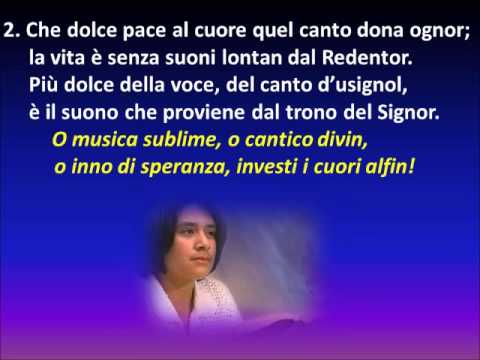 022  A VOLTE SENTO UN CANTO