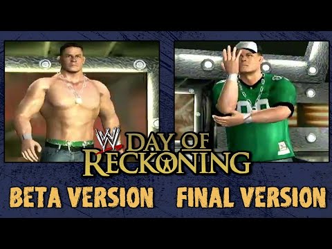 WWE Day of Reckoning - Beta vs. Final Comparison