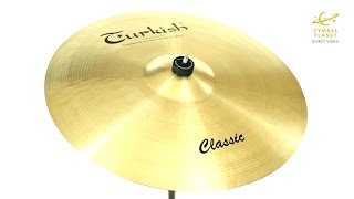 Video thumbnail for Turkish Cymbals · Classic Original Ride 20" (1931g) · Cymbal Planet ID: TRI20CL02 by Cymbal Planet