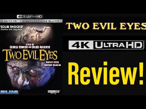 Two Evil Eyes (1990) 4K UHD Blu-ray Review!