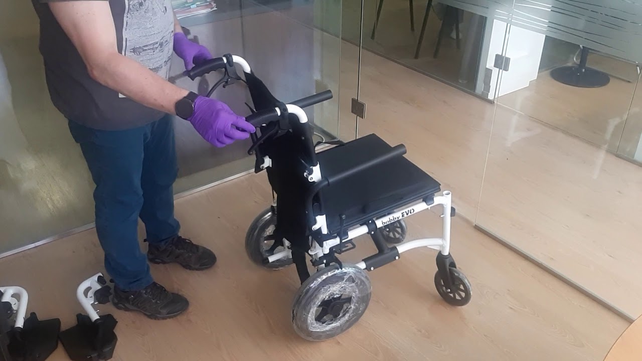 Watch Silla de ruedas ligera y estrecha Bobby Evo Now Silla de ruedas ligera y estrecha Bobby Evo