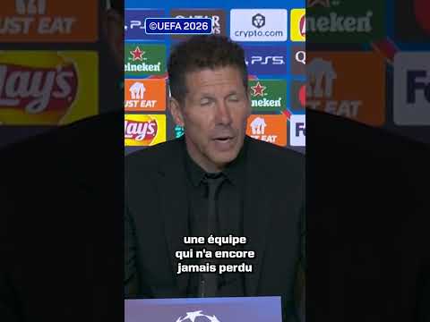 🥊 Diego Simeone est prêt pour le match retour à Londres ! #shorts