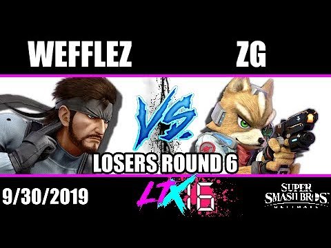 LTX 16   LOSERS ROUND 6   Wefflez Vs  ZG