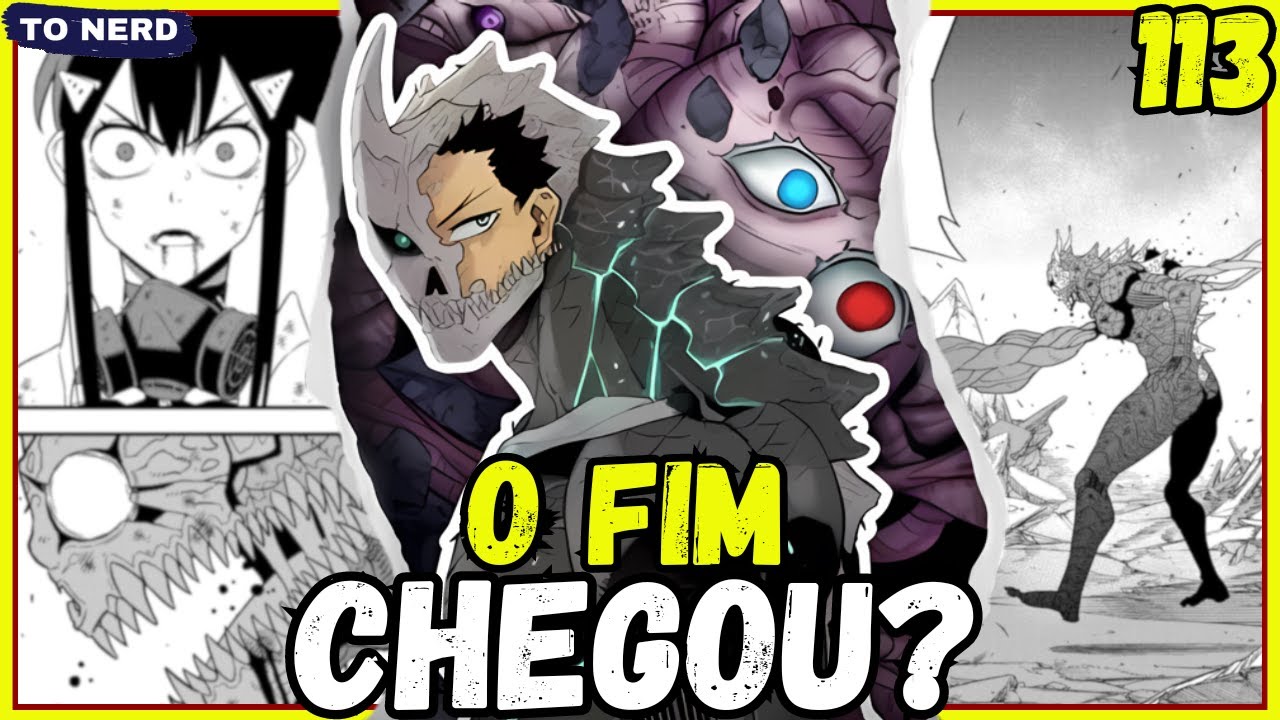 😱KAFKA MORREU? KAFKA VENCE O KAIJU 9 MAS LEVA UM ATAQUE FATAL! KAIJU NO.8 113 OFICIAL