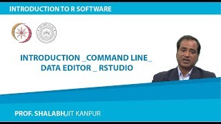 Introduction _Command line_ Data editor _ Rstudio