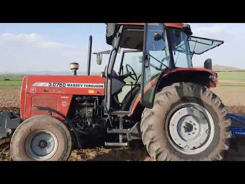 MF 3075 Tek Çeker Alpler 4/12 Anız Sürümü