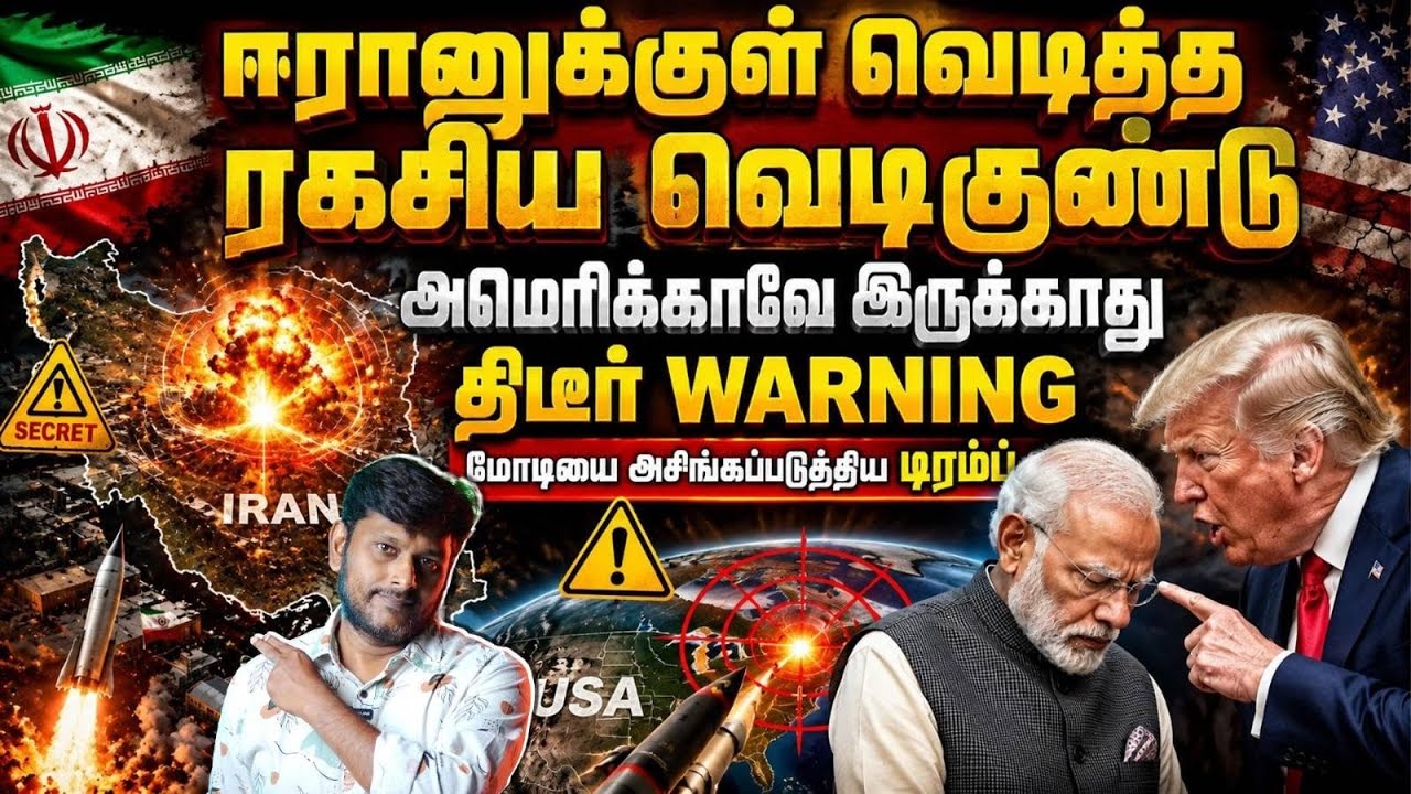 🚨 ஈரானுக்குள் மர்ம வெடிப்பு? அமெரிக்காவுக்கு திடீர?