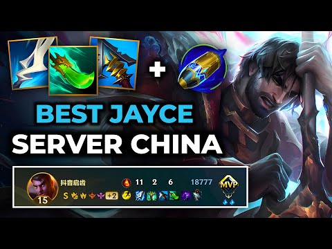 Jayce Wild Rift China - Build Runes Guide Patch 7.0a - Gameplay Jayce Season 20