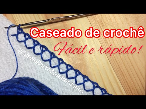 CASEADO DE CROCHÊ N° 1 (CRUZADO)