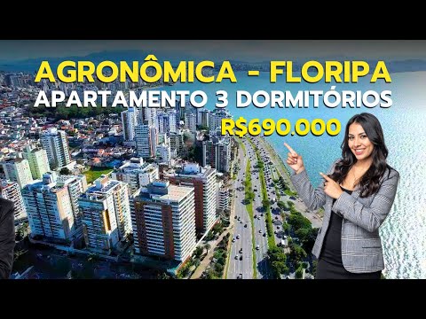 3 dormitórios à venda na Agronômica por  R$690k - Florianópolis