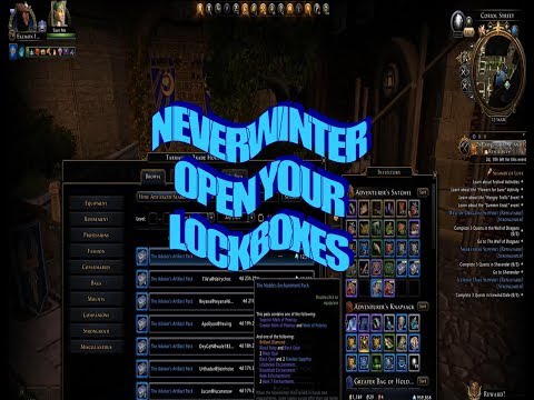 Neverwinter Lockbox Openings Time to Make 302,000 Astral Diamonds