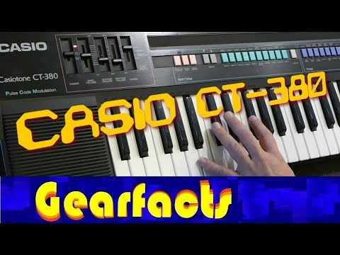 Casio CT-380 home keyboard ...haunted?