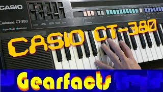 Video thumbnail for Casio CT-380 home keyboard ...haunted? by Gearfacts