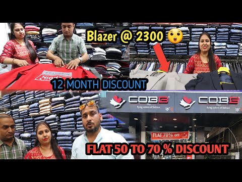 COBB SHOWROOM | DISCOUNT UP TO 70% | MENSWEAR & WOMENSWEAR