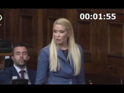 Божић: Опозиција не поштује жене у Скупштини