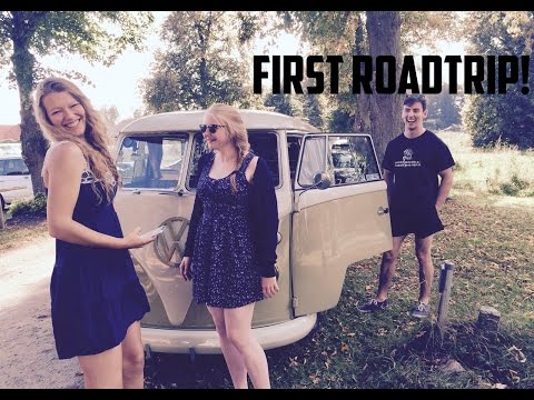 Bulli on the Road! Erster Roadtrip mit VW T1 | Jazzy Into Cars