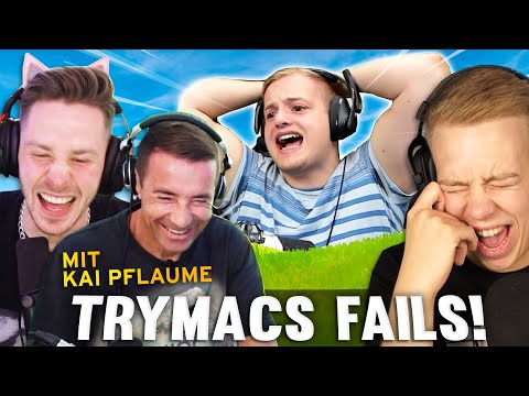 Trymacs’s STUPIDEST FAILS with Kai Pflaume and unfortunately also AVIVEHD Don’t laugh but