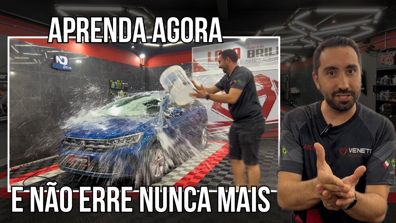 COMO LAVAR O CARRO CORRETAMENTE | 3 Erros Que Você Já Cometeu
