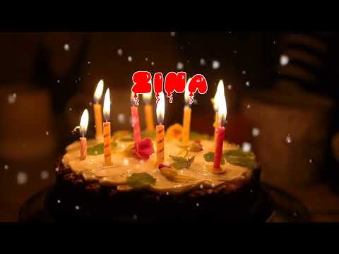 Happy Birthday ZINA   Happy Birthday Song   Birthday Wishes   Birthday Party
