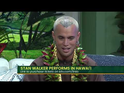 Stan Walker- Island Life Live -TV interview- Honolulu- Hawaiʻi